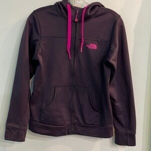 The north face women’s hoodie zip up size small